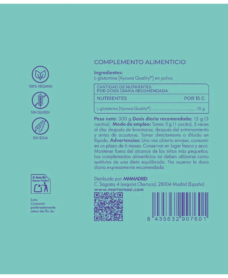 Marta Masi L-Glutamina