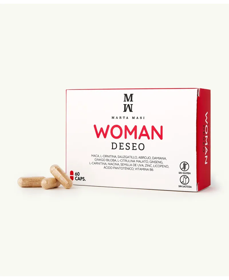 Woman Deseo Marta Masi | Suplemento para Aumentar la Libido en la Menopausia