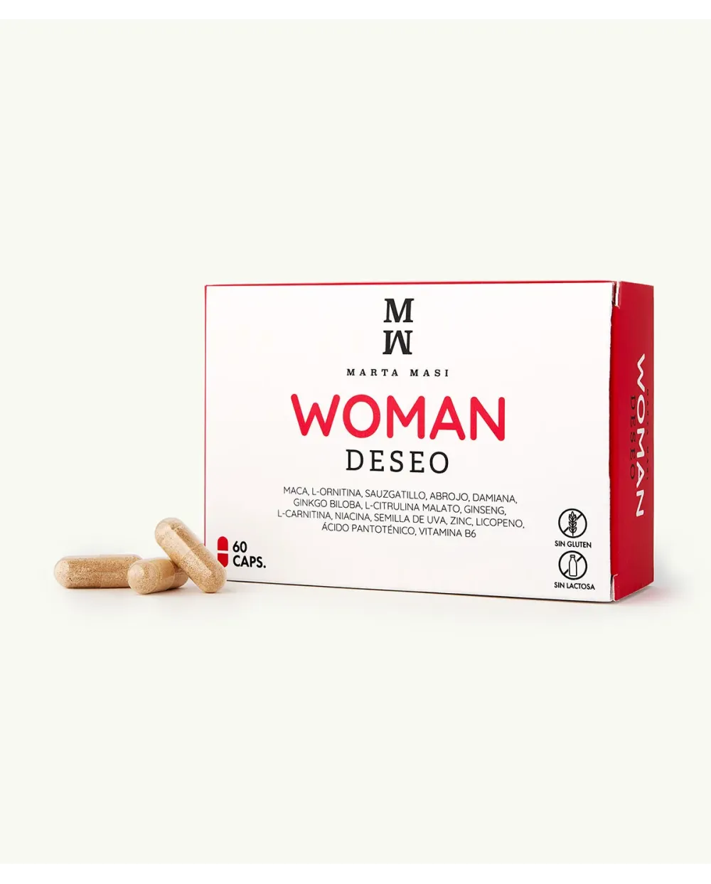 Woman Deseo Marta Masi | Suplemento para Aumentar la Libido en la Menopausia