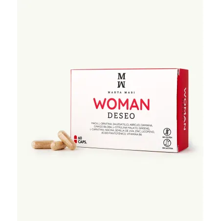 Woman Deseo Marta Masi | Suplemento para Aumentar la Libido en la Menopausia