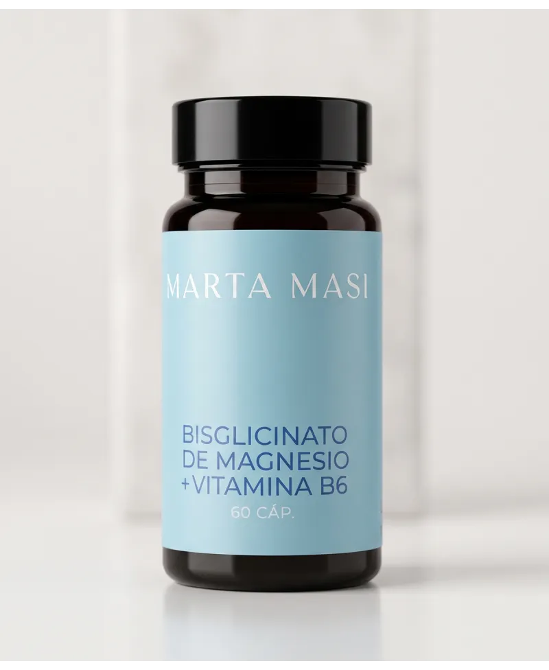 bote Bisglicinato de Magnesio y Vitamina B6