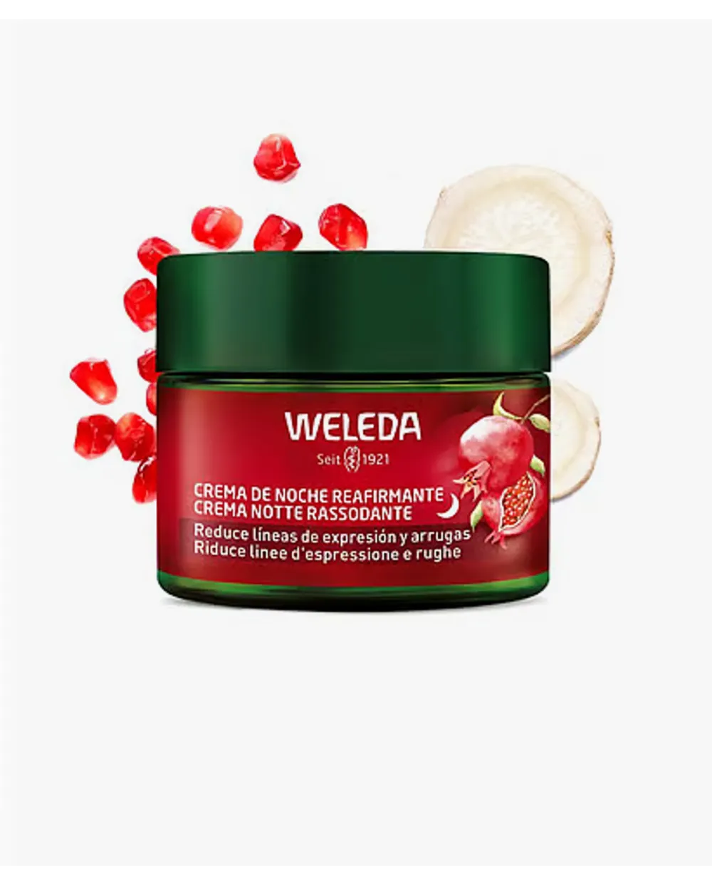 Weleda Crema de Noche Reafirmante de Granada y Péptidos de Maca 40 ml