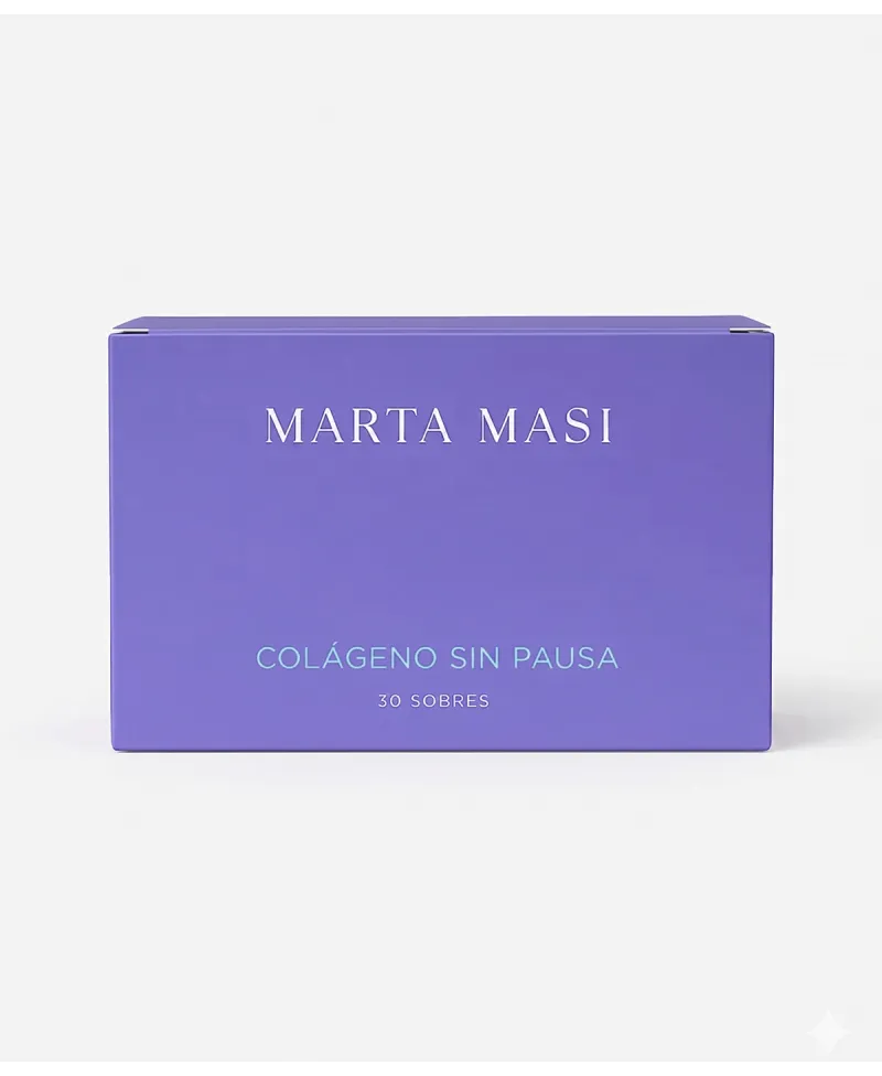 Caja de Marta Masi Colágeno Sin Pausa | Colágeno para Mujer y Menopausia