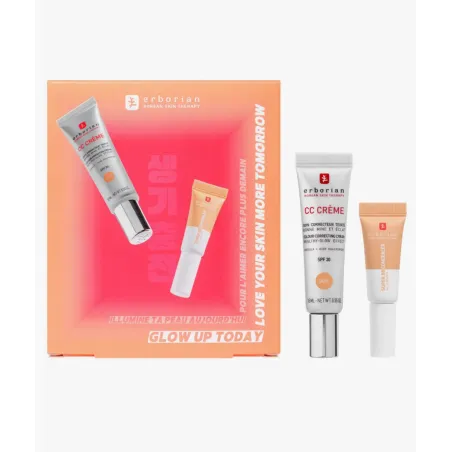 Erborian Cofre El Dúo Buena Cara: CC Creme Dore 15 ml + Super BB Concealer Dore 3 ml