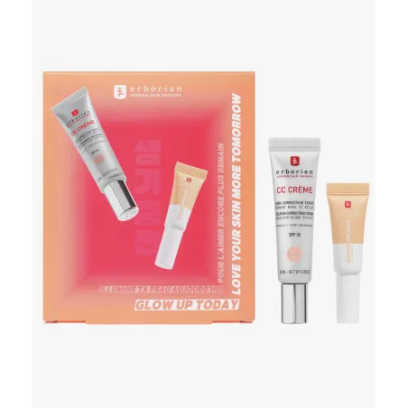 Erborian Cofre El Dúo Buena Cara: CC Creme Clair 15 ml + Super BB Concealer Clair 3 ml