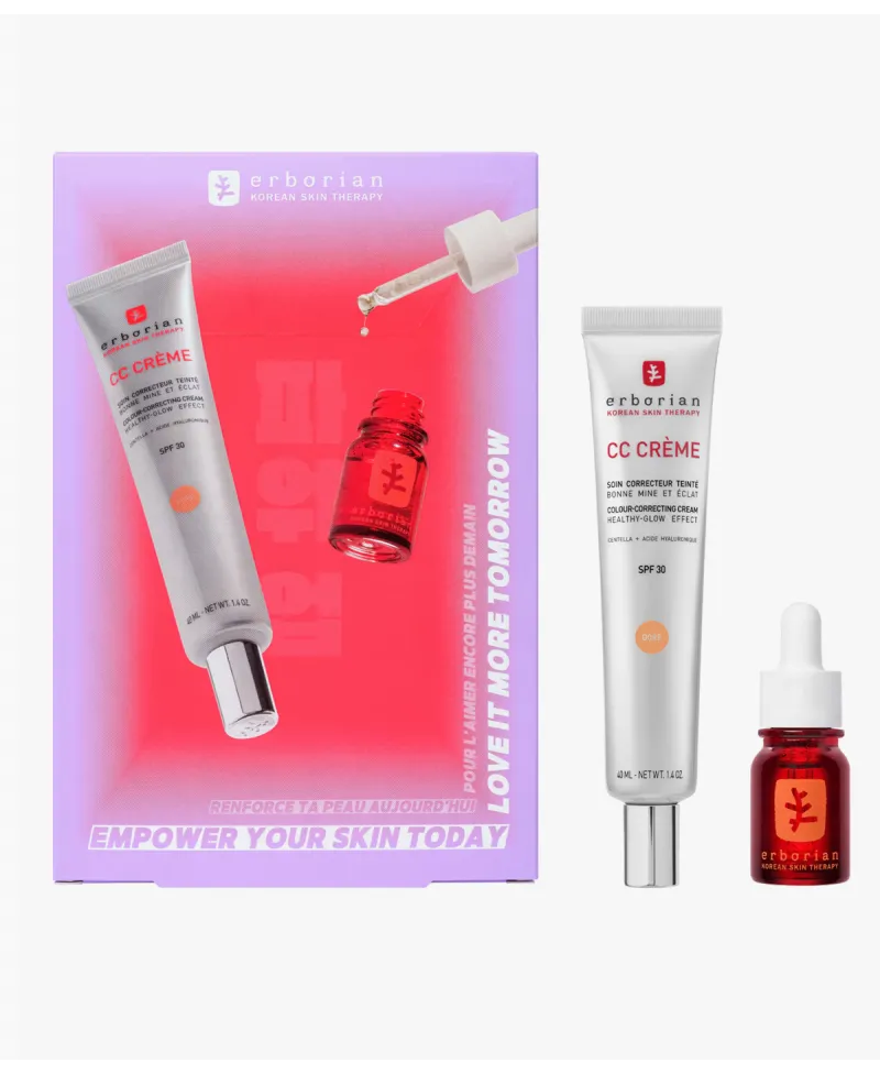 Erborian Cofre Los Icónicos: CC Creme Dore 40 ml + Skin Therapy 10 ml
