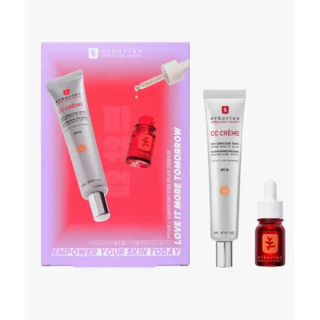 Erborian Cofre Los Icónicos: CC Creme Dore 40 ml + Skin Therapy 10 ml