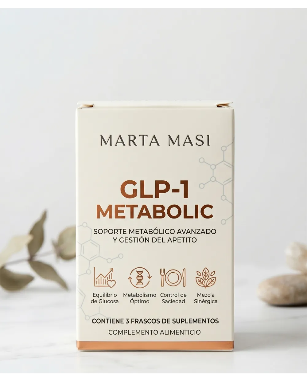 GLP-1 Metabolic Marta Masi | Protocolo Natural Control de Peso