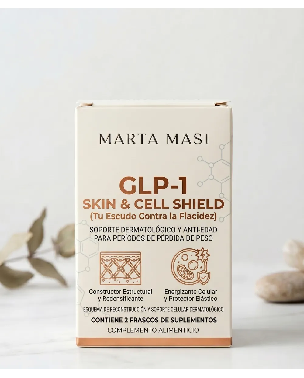 GLP-1 Skin & Cell Shield Marta Masi | Firmeza y Anti-Flacidez