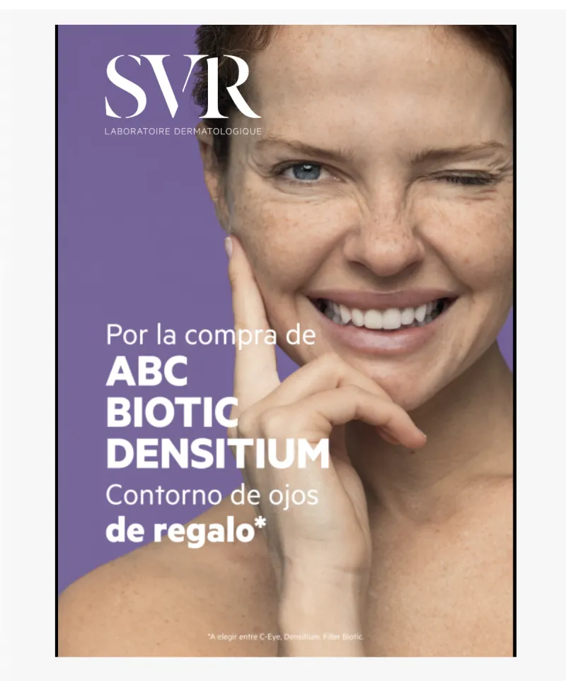 Regalo SVR Contorno Densitium por la compra de Ampoula ABC,  Biotic y Densitium