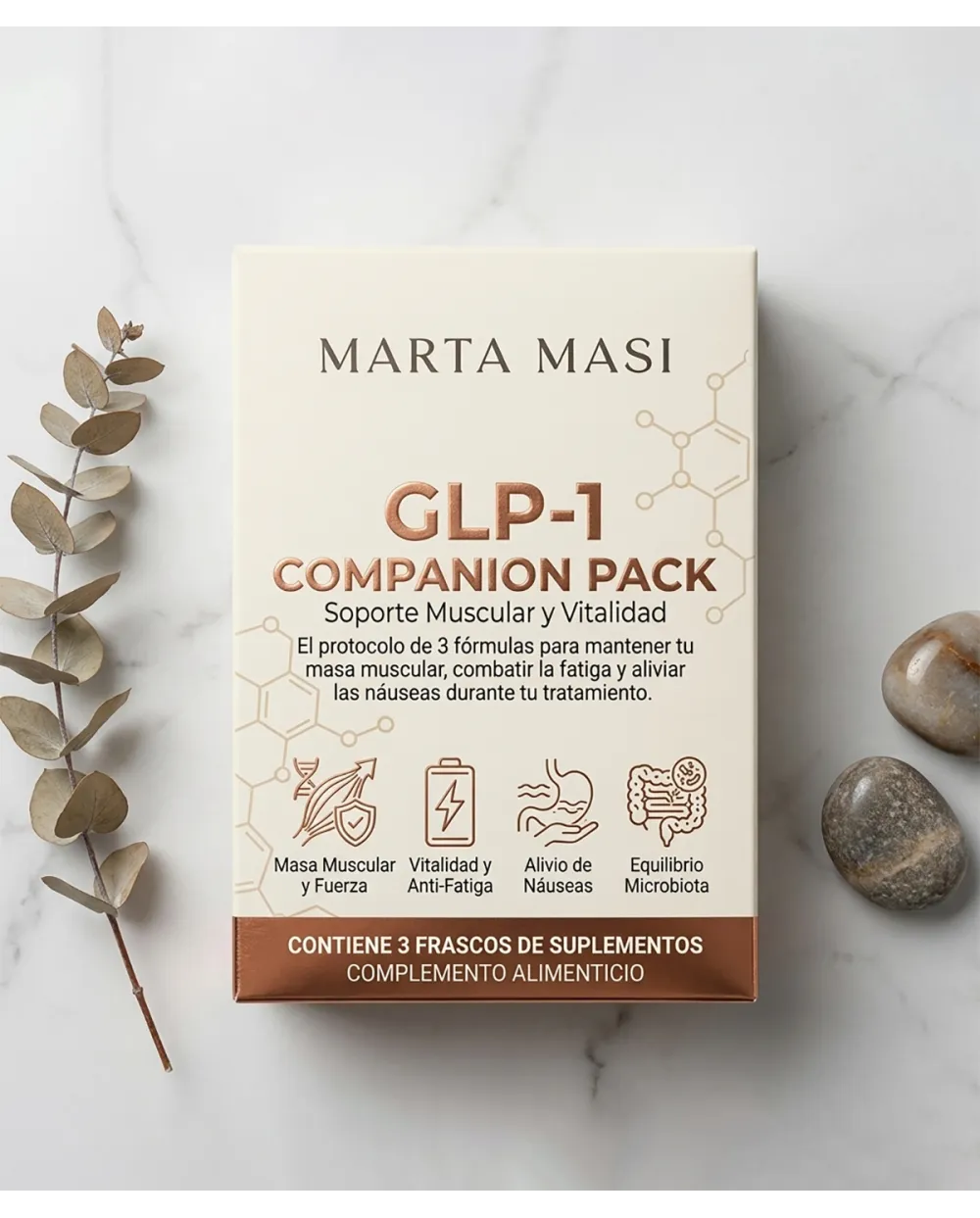 GLP-1 Companion Pack Marta Masi | Músculo y Vitalidad