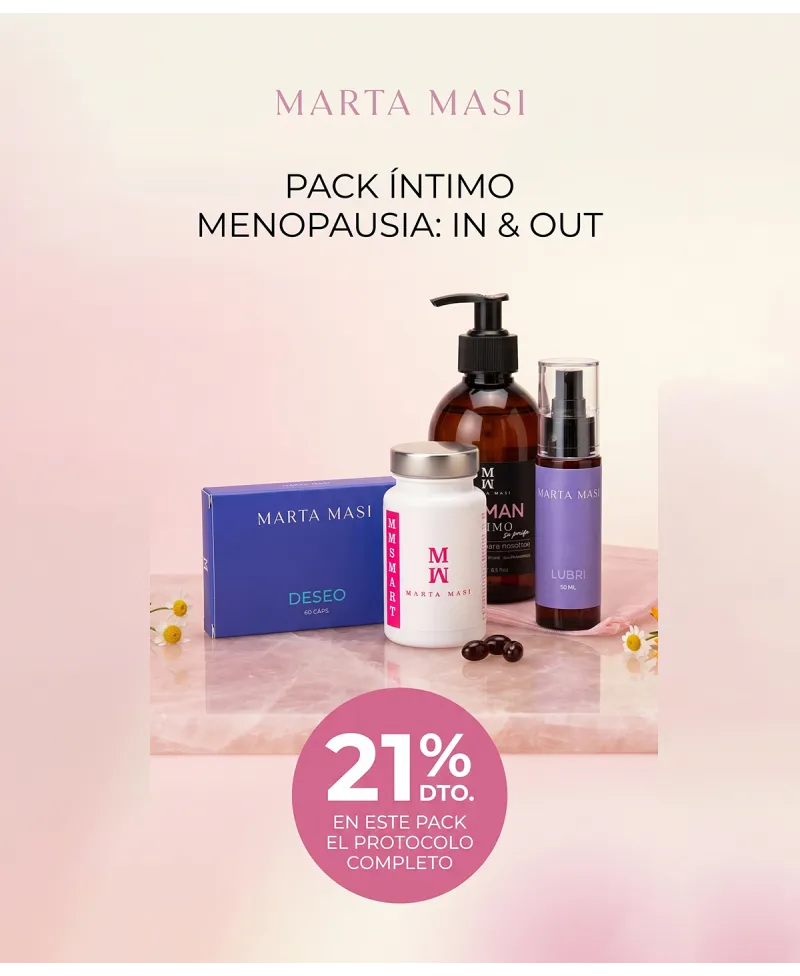 Pack Menopausia: Protocolo Íntimo In & Out | Marta Masi