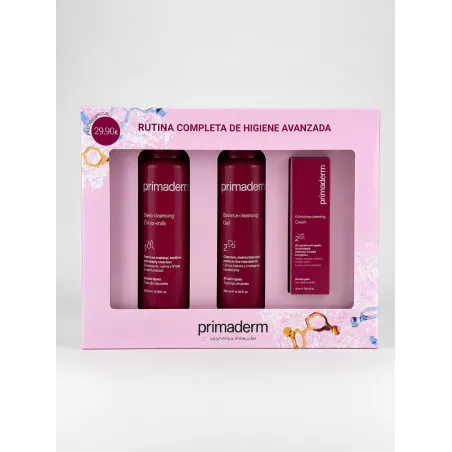 Primaderm Pack rutina completa de higiene avanzada