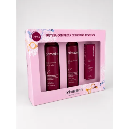 Primaderm Pack rutina completa de higiene avanzada