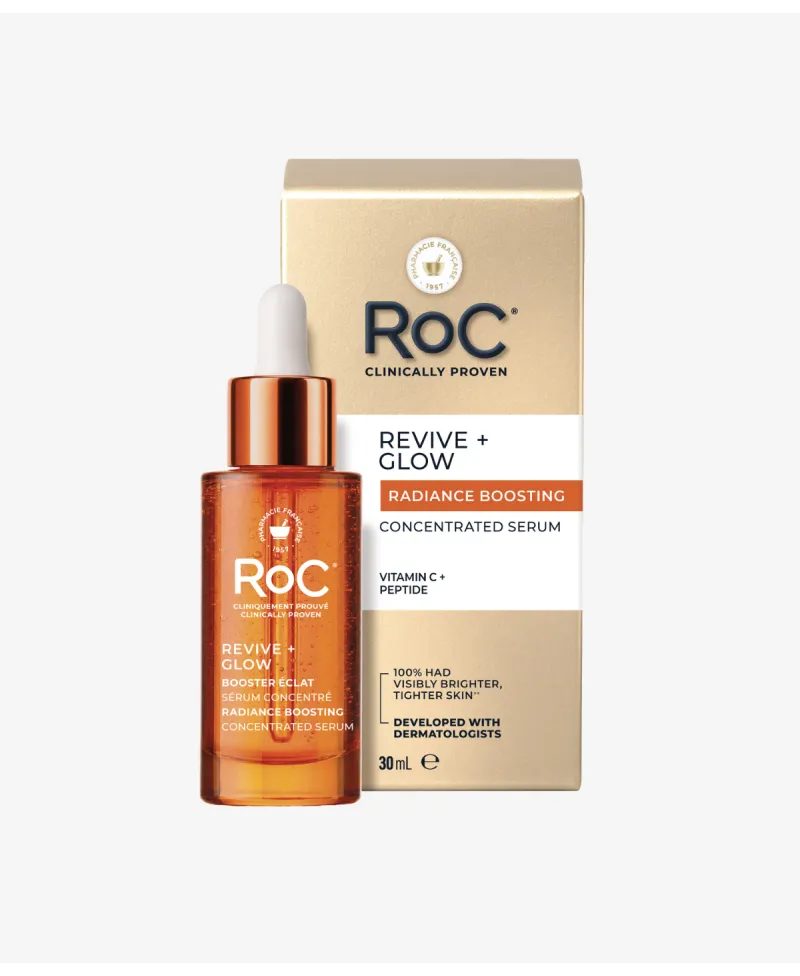 Roc  Revive + Glow Serum 1 fl oz 30 ml