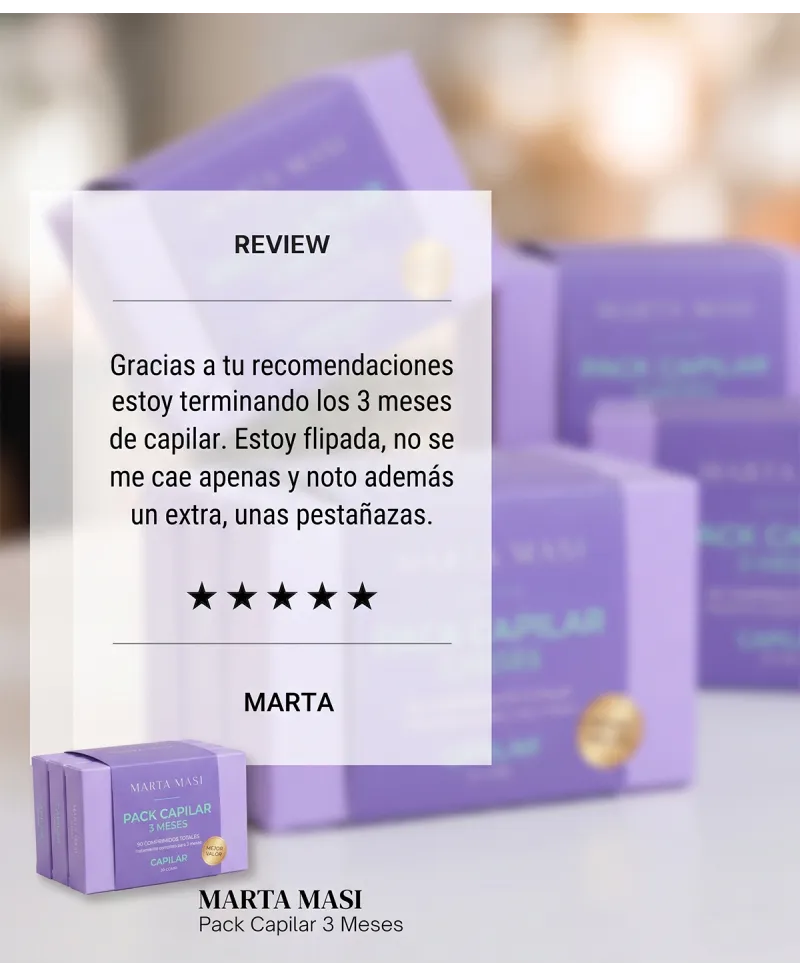Marta Masi Capilar Tratamiento 3 Meses