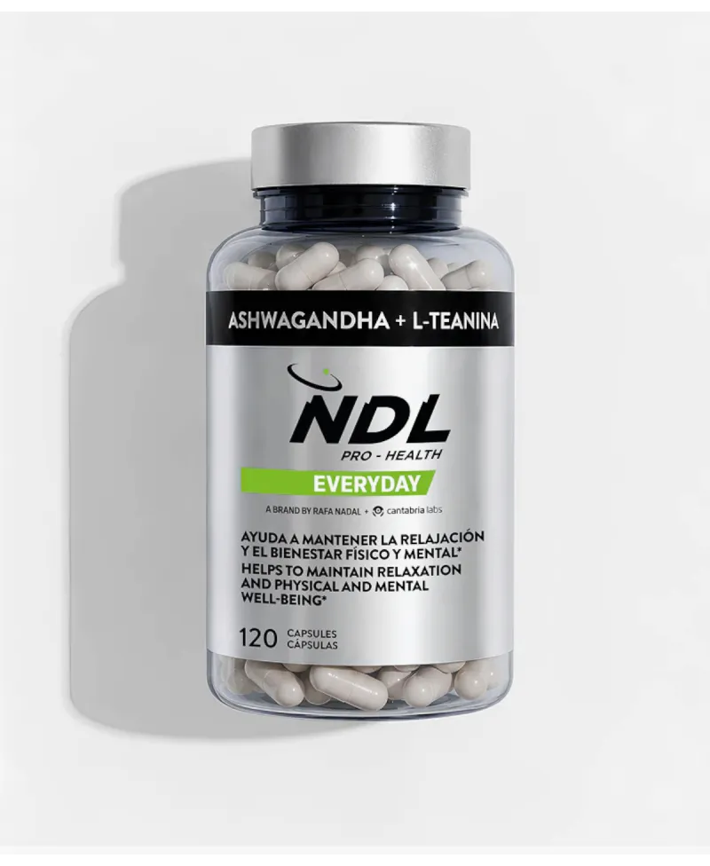 NDL Pro-Health Ashwagandha KSM-66® + L-Teanina 120 Cápsulas