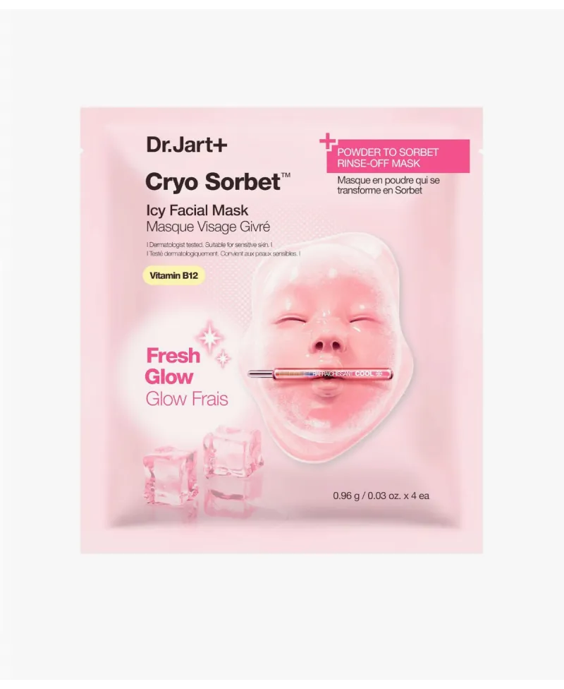Dr.Jart+ Cryo Sorbet Icy Facial Mask 4 Unidades