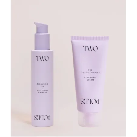 Two Poles Double Cleansing Set: Cleansing Oil 150ml + Cleansing Cream 100ml