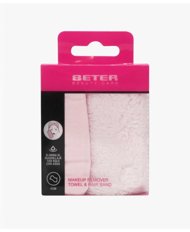 Beter Cleansing Experience: Makeup Remover Towel and Hair Band
