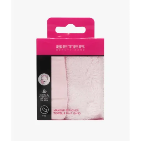 Beter Cleansing Experience: Makeup Remover Towel and Hair Band