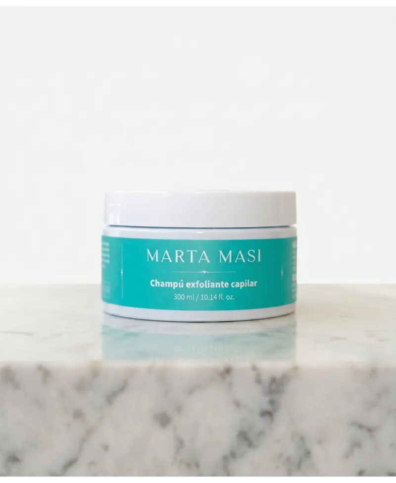 bote Marta Masi Champú Exfoliante Capilar con Sal Marina