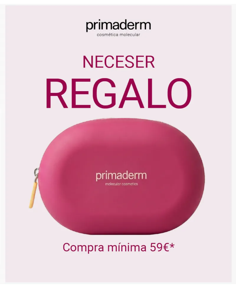 Regalo Primaderm Neceser por la compra de 2 productos en Primaderm
