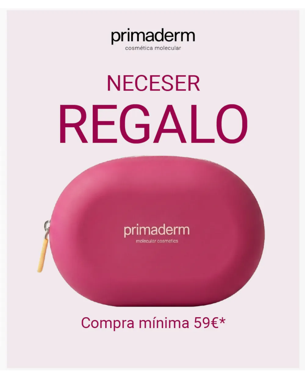 Regalo Primaderm Neceser por la compra de 2 productos en Primaderm