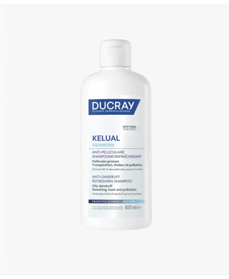 Ducray Kelual Squanorm  Champú Refrescante Anticaspa 400 ml