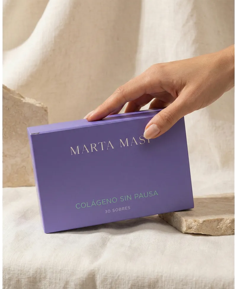 Caja de Marta Masi Colágeno Sin Pausa | Colágeno para Mujer y Menopausia