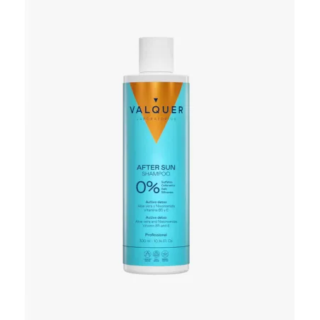 Valquer Champú After Sun Detox Capilar Protección y Reparación Después del Sol 300 ml