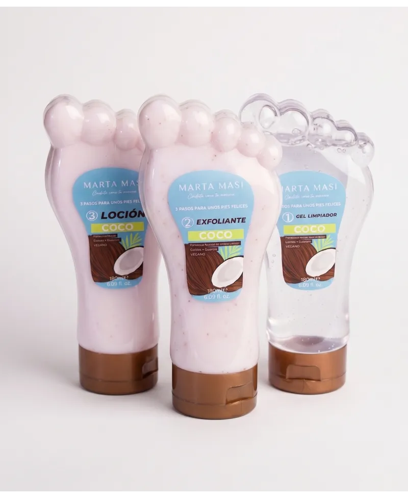 Marta Masi Kit Pedicura Spa 3 Pasos Coco