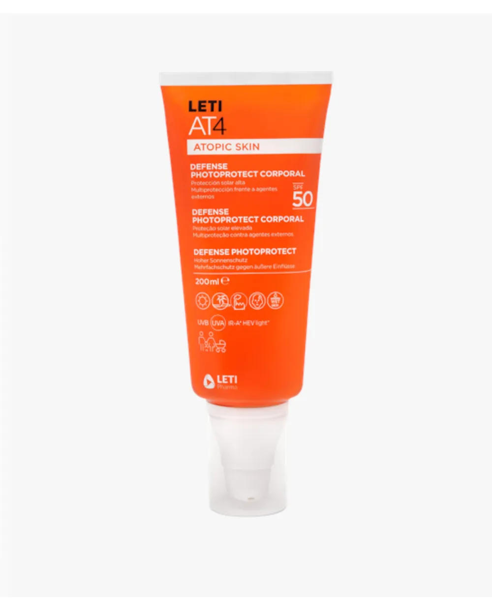 LETIAT4 Defense PHOTOPROTECT Corporal SPF50 200 ml