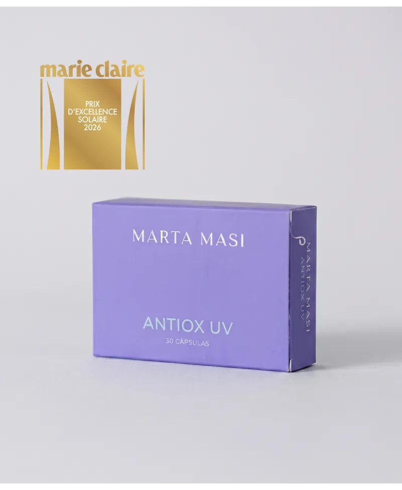 Antiox UV premiado por Marieclaire al mejor producto de protección solar 2026