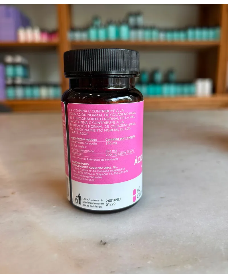 bote Marta Masi Ácido Hialurónico y Vitamina C