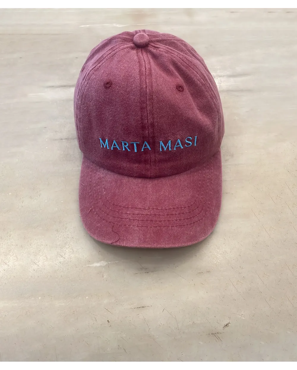 Gorra Marta Masi de Algodón Lavado: Estilo Vintage y Edición Limitada