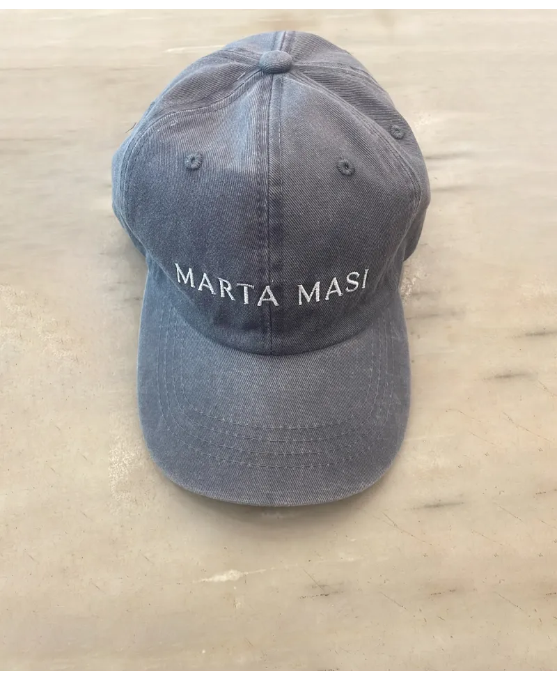 Gorra Marta Masi de Algodón Lavado: Estilo Vintage y Edición Limitada