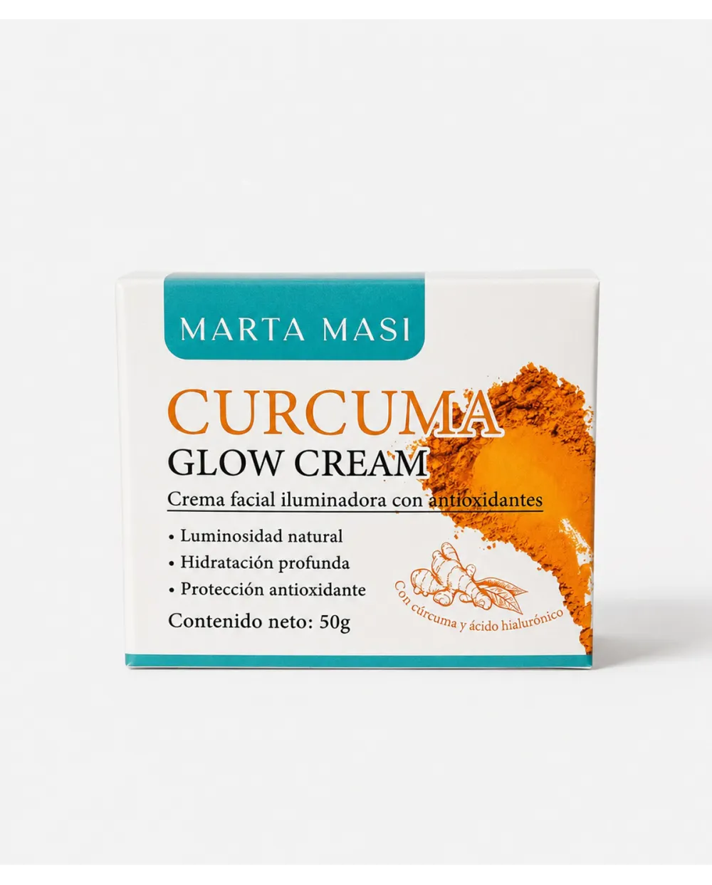 caja Marta Masi Curcuma Glow Cream
