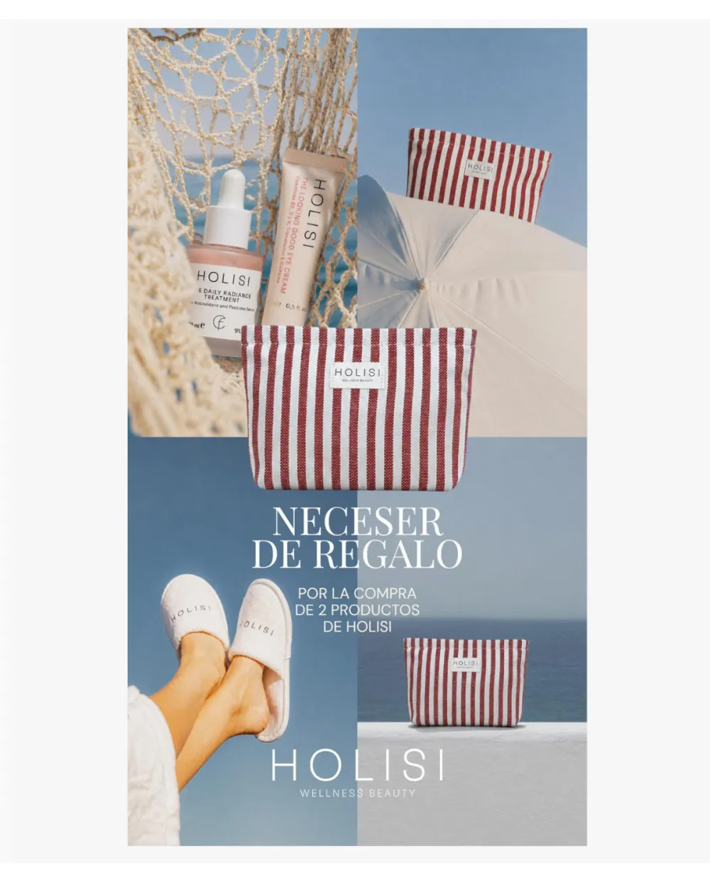 Regalo Holisi Neceser por la compra de 2 productos