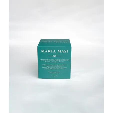 Exfoliante Corporal en Crema Marta Masi | Piel Suave y Luminosa