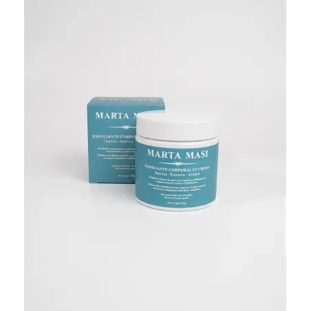 Bote y Caja de Exfoliante Corporal en Crema - Marta Masi