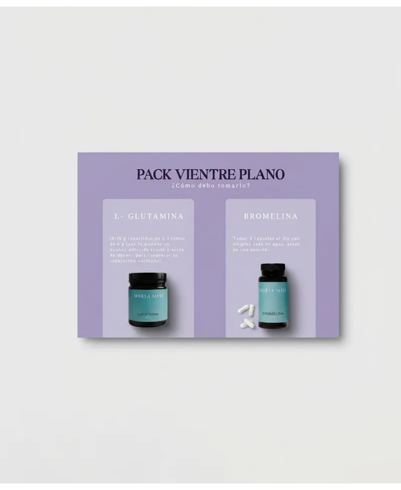Marta Masi Pack Vientre Plano