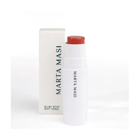 caja de Colorete en Crema Stick con Brocha Integrada