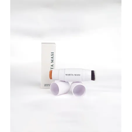 detalle brocha del Contour Stick en Crema con Brocha Integrada de Marta Masi
