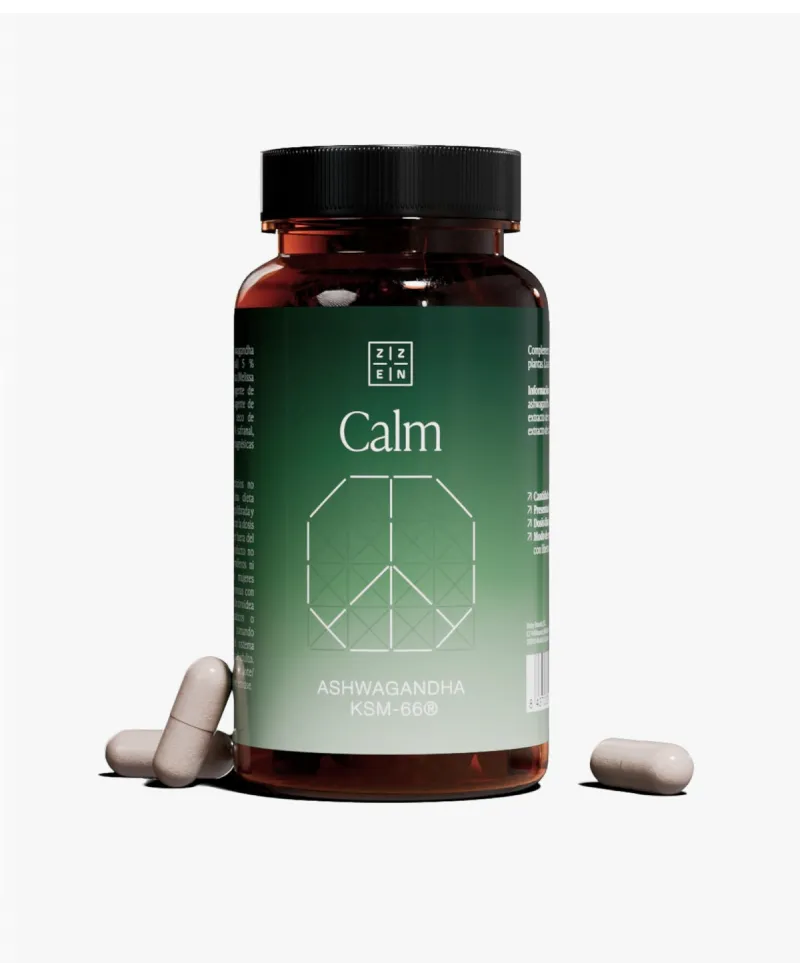 ZZEN CALM Ashwagandha KSM-66 60 Cápsulas