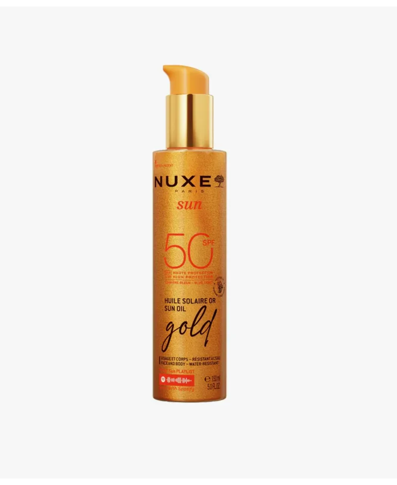 Nuxe Sun Aceite Solar Oro Alta Protección SPF50 150 ml