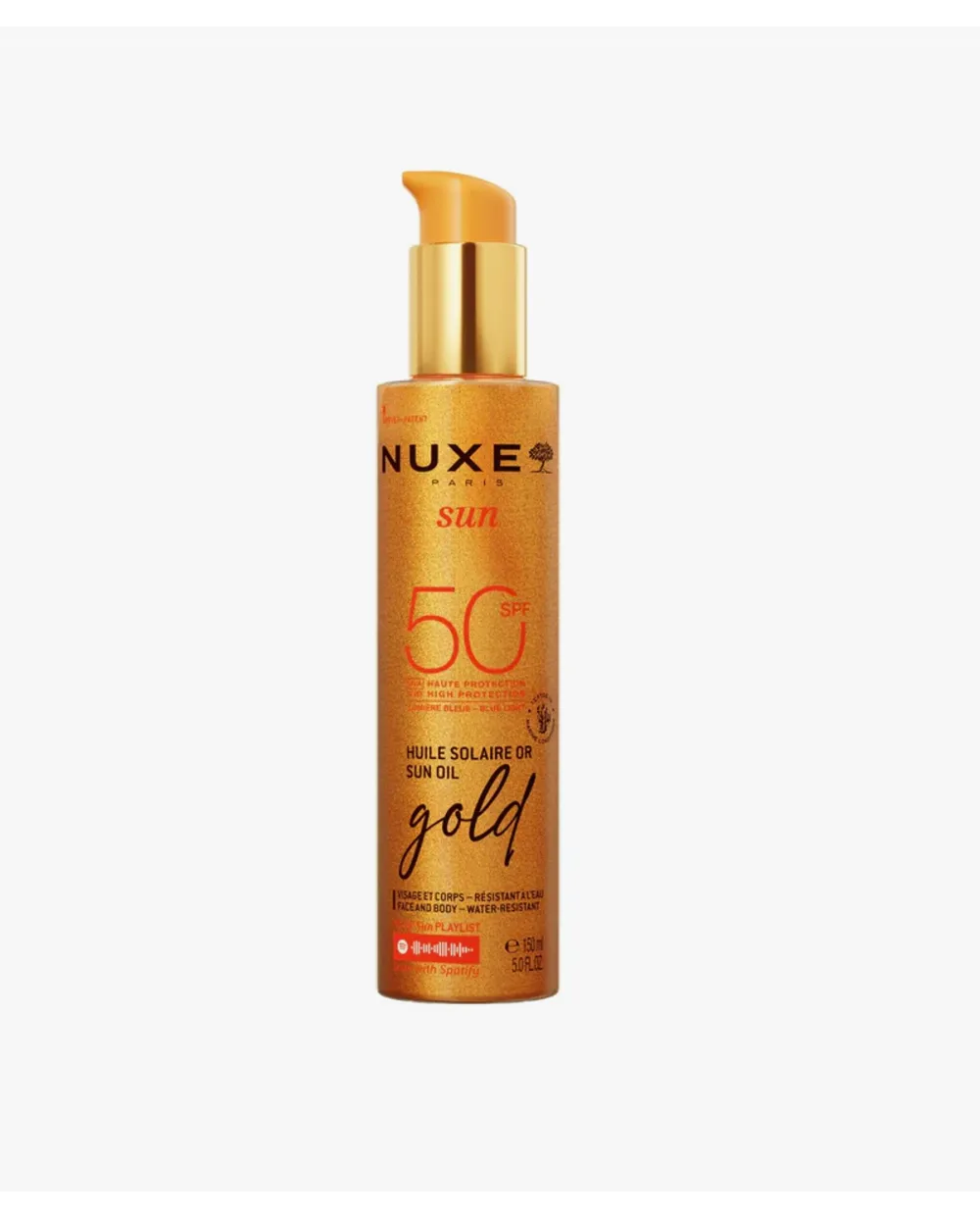 Nuxe Sun Aceite Solar Oro Alta Protección SPF50 150 ml