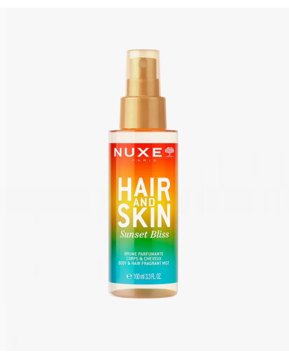 Nuxe Hair and Skin Sunset Bliss Bruma Perfumada Cuerpo y Cabello 100 ml
