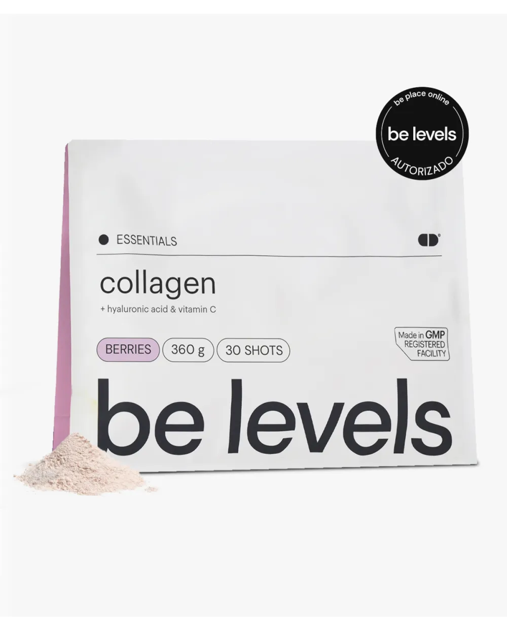 Belevels Collagen 360g Sabor Frutos del Bosque