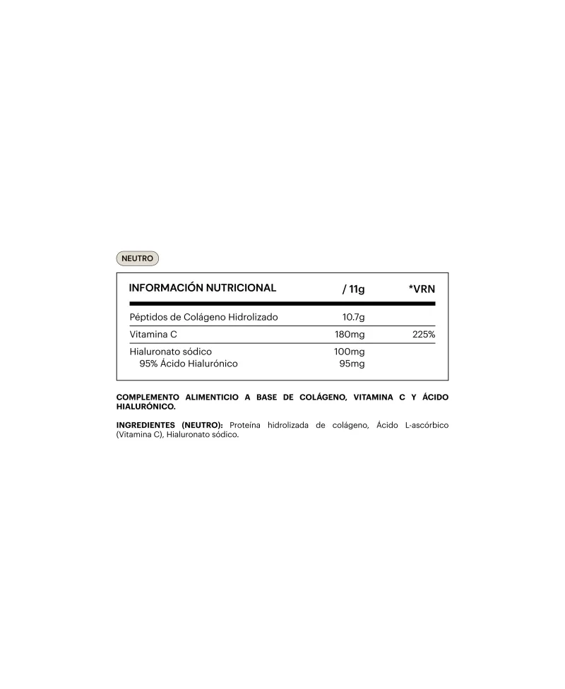 Belevels Collagen Sabor Neutro 330g